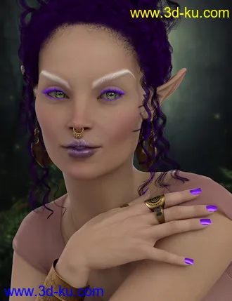 3D打印模型Aella for Genesis 8 Female的图片