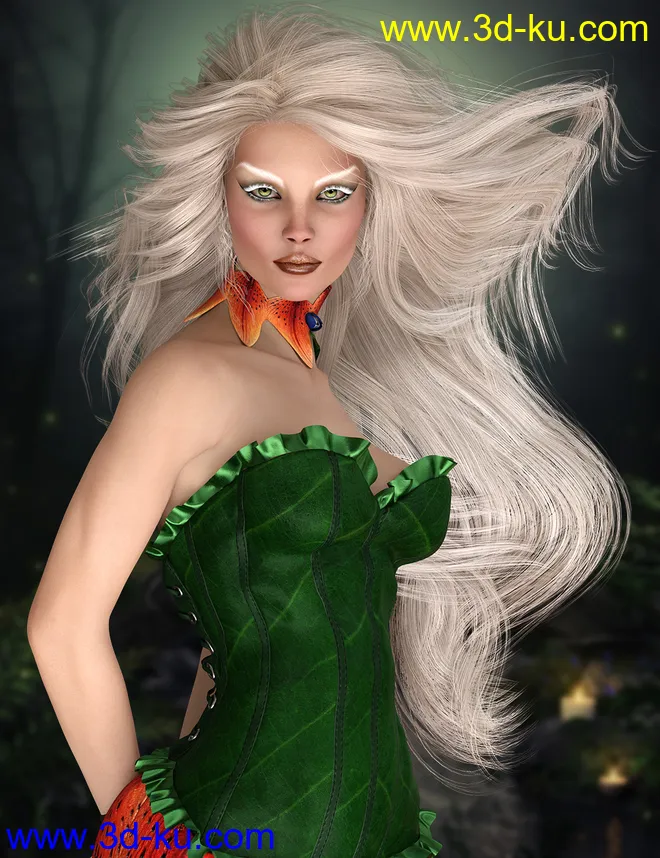 Aella for Genesis 8 Female模型的图片4