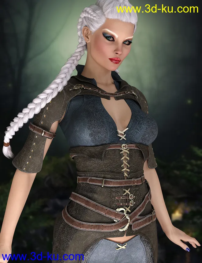 Aella for Genesis 8 Female模型的图片7