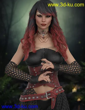3D打印模型Aella for Genesis 8 Female的图片