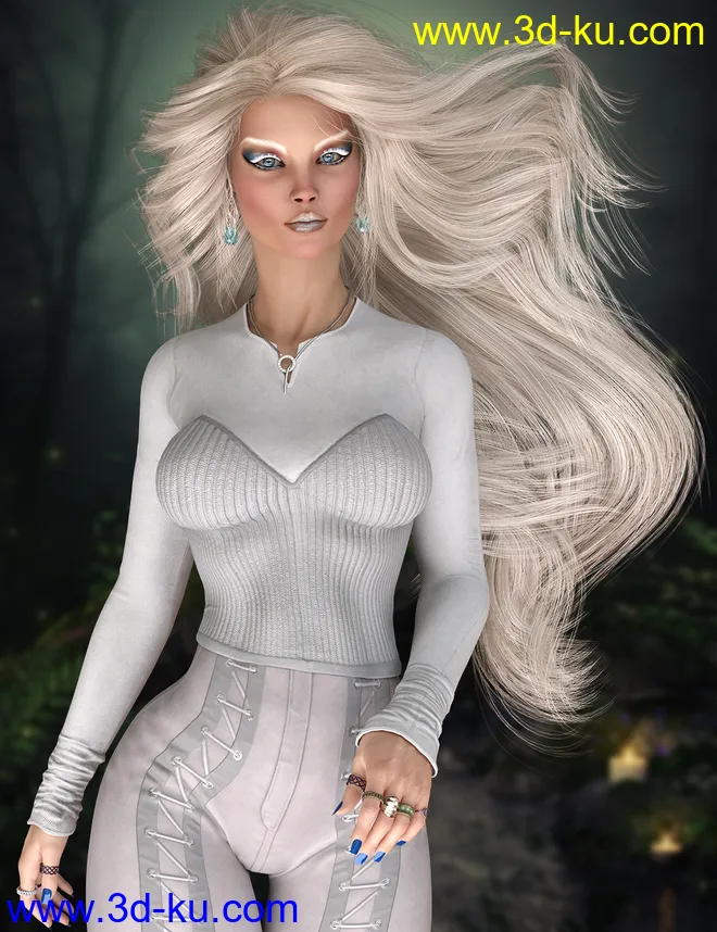 Aella for Genesis 8 Female模型的图片11