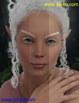 3D打印模型Aella for Genesis 8 Female的图片