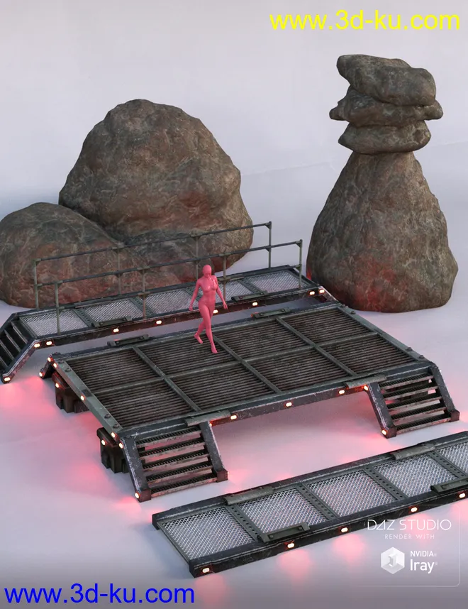 Aeridian Final Battle Modular Arena模型的图片10