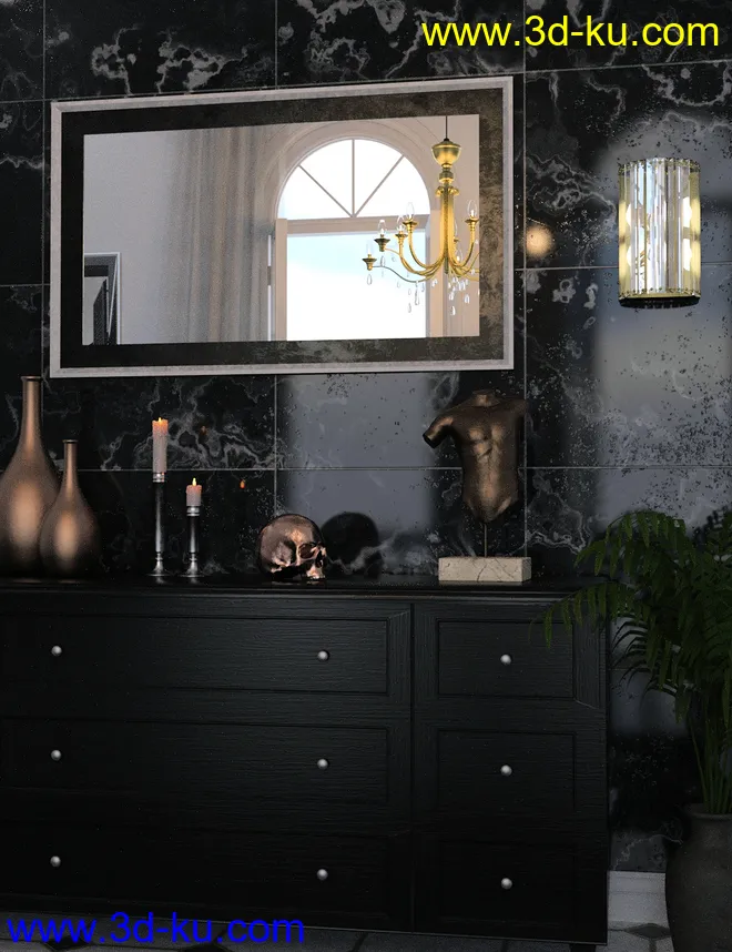 Aged Metals for Iray模型的图片6