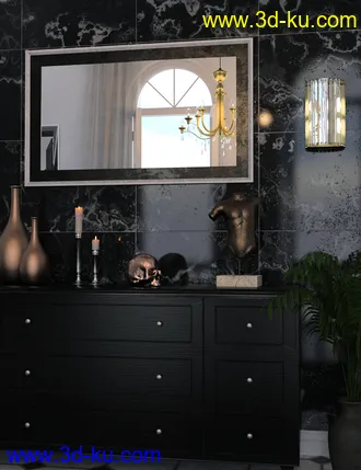 3D打印模型Aged Metals for Iray的图片