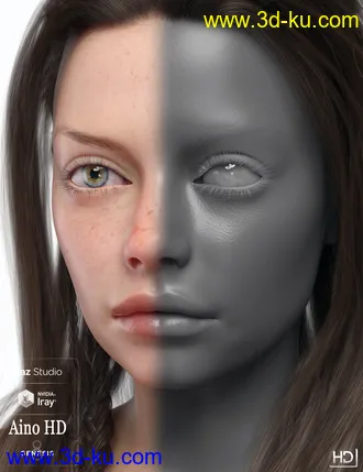 3D打印模型Aino HD For Genesis 8 Female的图片