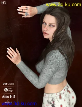 3D打印模型Aino HD For Genesis 8 Female的图片