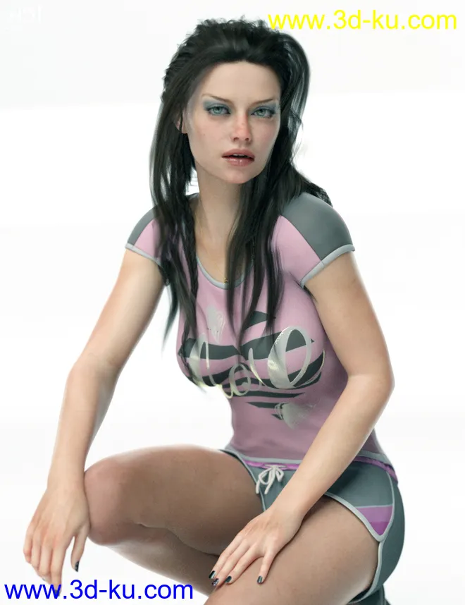 Aino HD For Genesis 8 Female模型的图片13