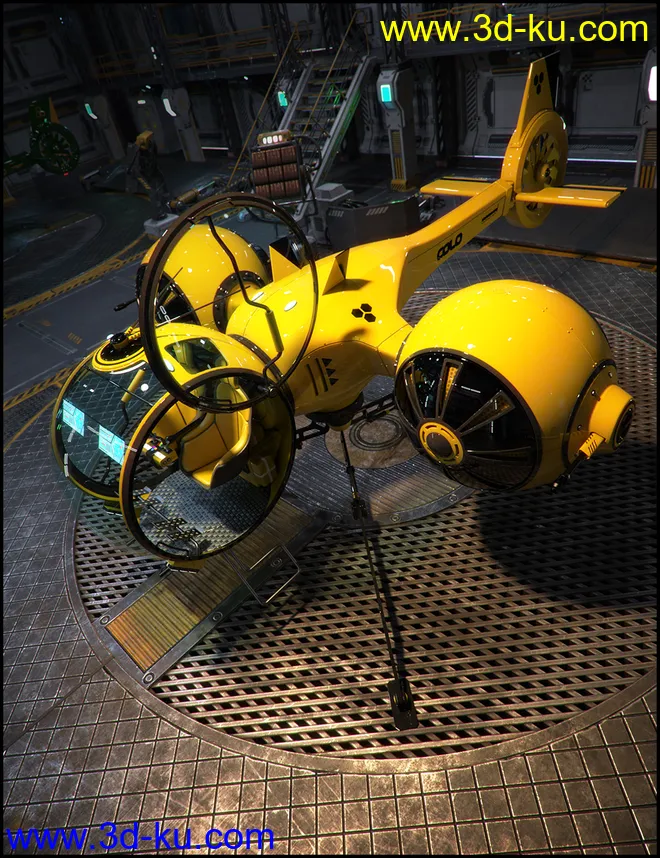 Aircraft Colo Iray模型的图片1