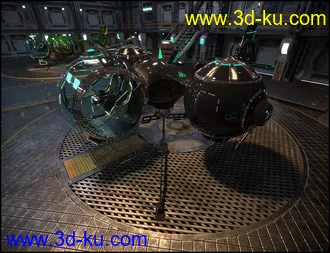 3D打印模型Aircraft Colo Iray的图片