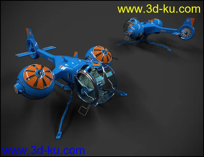 Aircraft Colo Iray模型的图片5