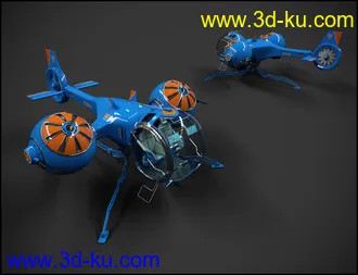 3D打印模型Aircraft Colo Iray的图片