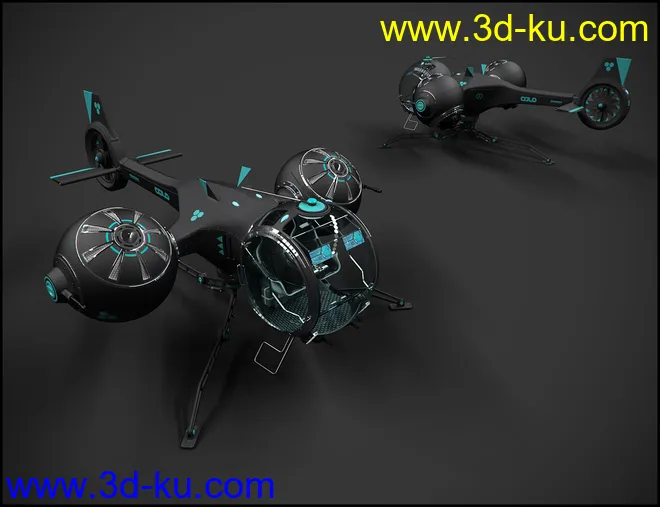 Aircraft Colo Iray模型的图片7