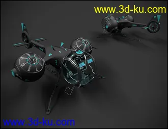 3D打印模型Aircraft Colo Iray的图片
