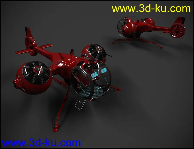 Aircraft Colo Iray模型的图片9