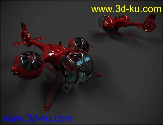 3D打印模型Aircraft Colo Iray的图片