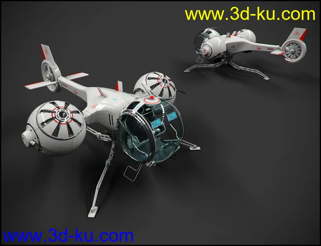 Aircraft Colo Iray模型的图片10