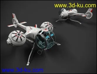 3D打印模型Aircraft Colo Iray的图片