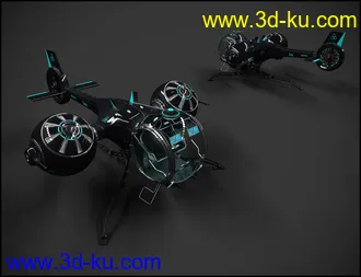 3D打印模型Aircraft Colo Iray的图片