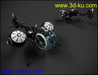 3D打印模型Aircraft Colo Iray的图片