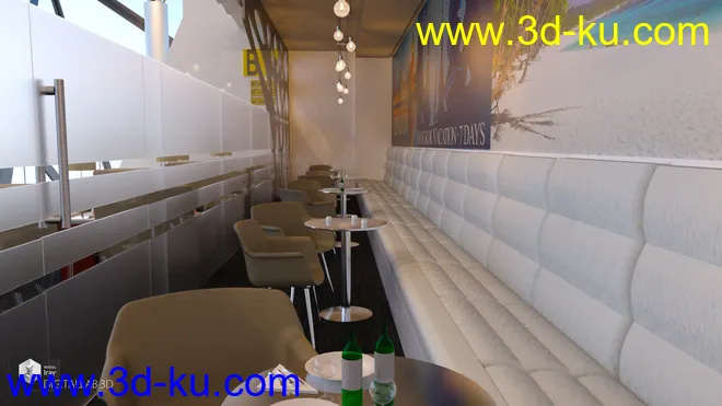 Airport Lounge模型的图片6
