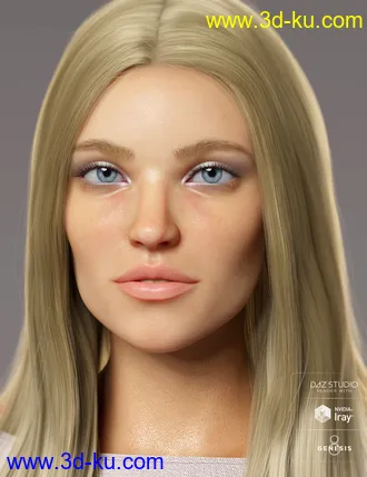 3D打印模型Aiya HD for Genesis 8 Female的图片
