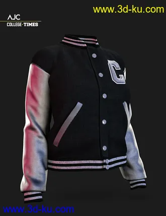 AJC College Times Outfit for Genesis 8 Female(s)模型的图片16