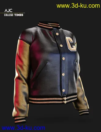 AJC College Times Outfit for Genesis 8 Female(s)模型的图片17