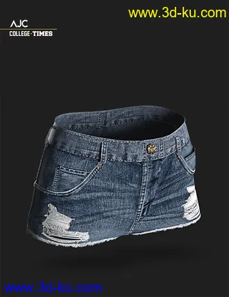 AJC College Times Outfit for Genesis 8 Female(s)模型的图片18