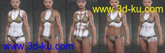 Aki Bodypaints Vol 1 for Genesis 8 Female(s)模型的图片13