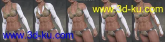 Aki Bodypaints Vol 1 for Genesis 8 Female(s)模型的图片14