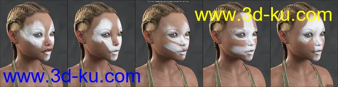 Aki Bodypaints Vol 2 for Genesis 8 Female(s)模型的图片5