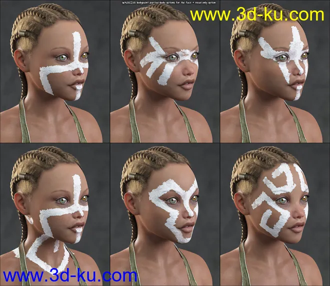 Aki Bodypaints Vol 2 for Genesis 8 Female(s)模型的图片8