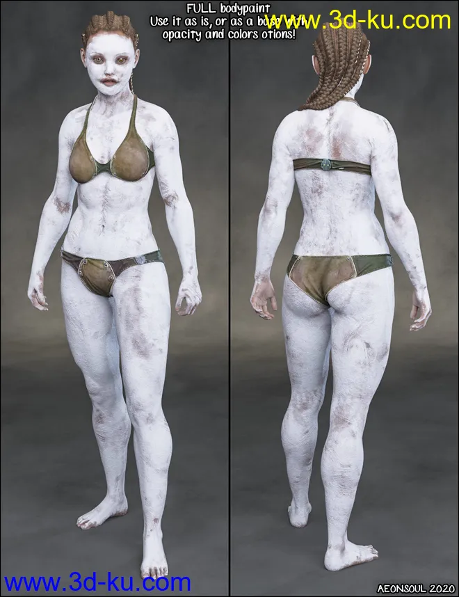 Aki Bodypaints Vol 2 for Genesis 8 Female(s)模型的图片10