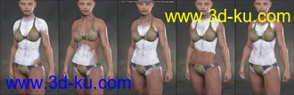 3D打印模型Aki Bodypaints Vol 2 for Genesis 8 Female(s)的图片
