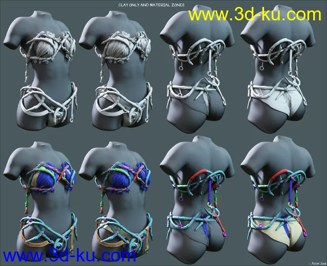 Aki Tribe Scout for Genesis 8 Female(s)模型的图片6