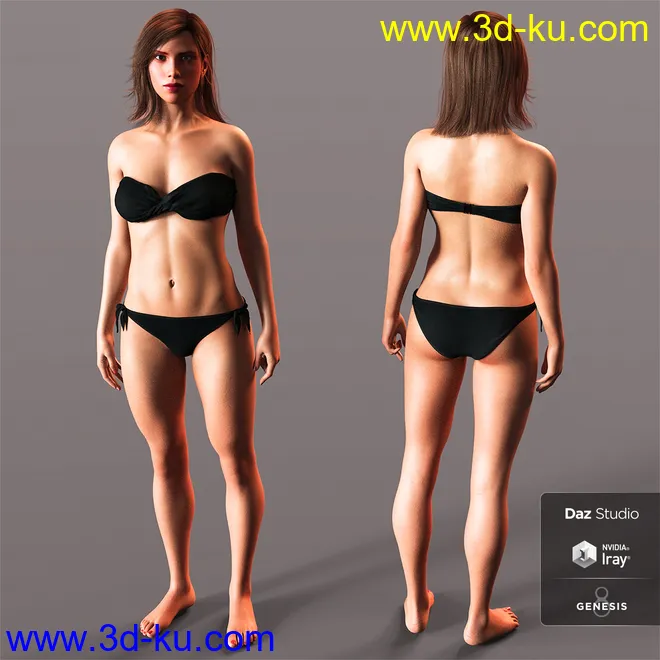 Alanis for Genesis 8 Female模型的图片3