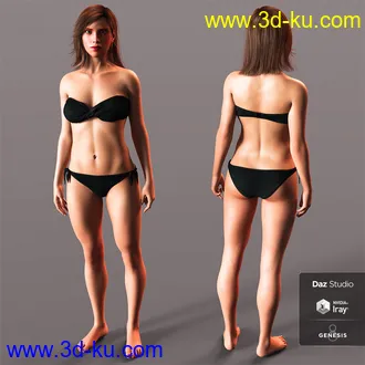 3D打印模型Alanis for Genesis 8 Female的图片