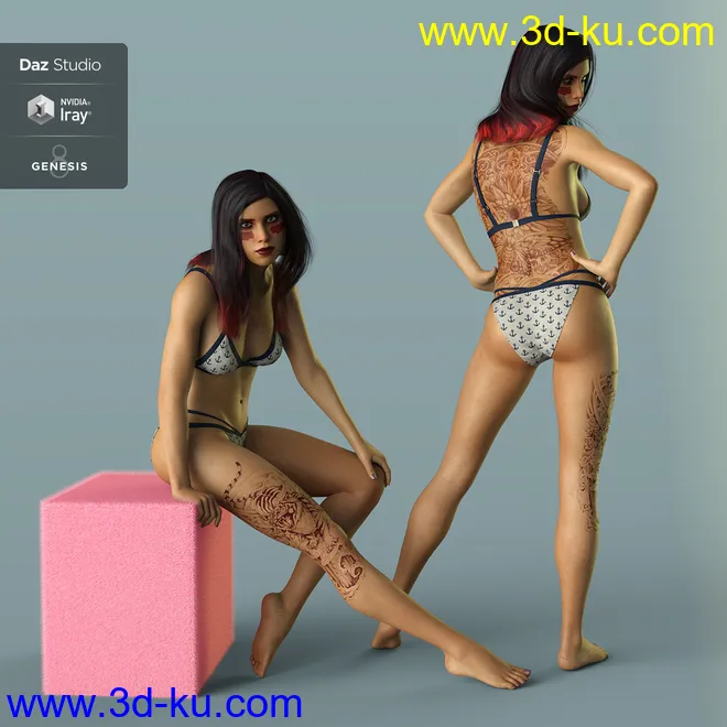 Alanis for Genesis 8 Female模型的图片4