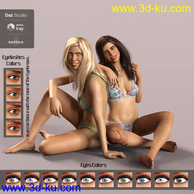 Alanis for Genesis 8 Female模型的图片5