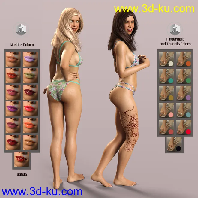 Alanis for Genesis 8 Female模型的图片6