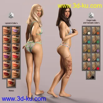 3D打印模型Alanis for Genesis 8 Female的图片