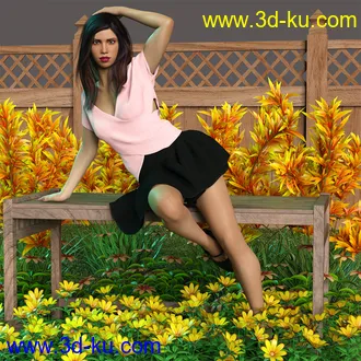 3D打印模型Alanis for Genesis 8 Female的图片