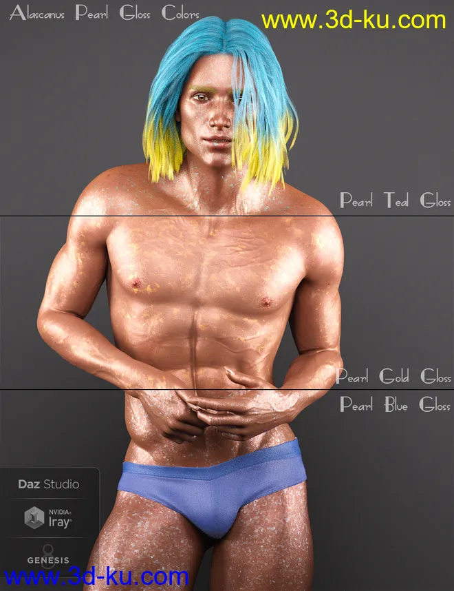 Alascanus Merman Add-Ons模型的图片2