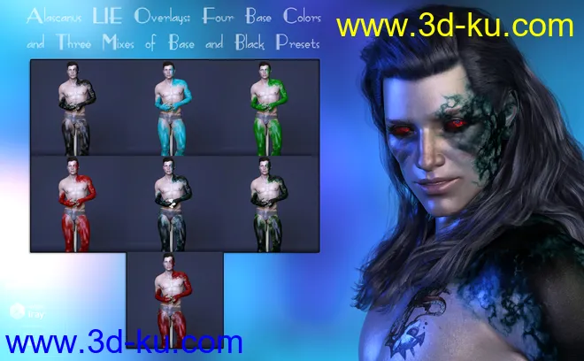 Alascanus Merman Add-Ons模型的图片3