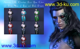 3D打印模型Alascanus Merman Add-Ons的图片