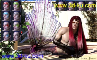 3D打印模型Alascanus Merman Add-Ons的图片