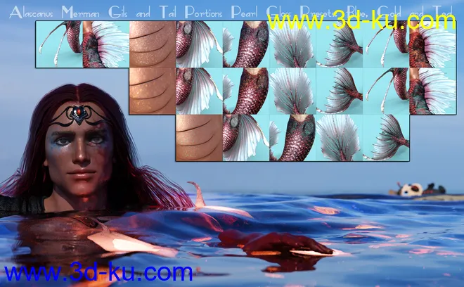 Alascanus Merman Add-Ons模型的图片6