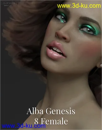 3D打印模型Alba for Genesis 8 Female的图片