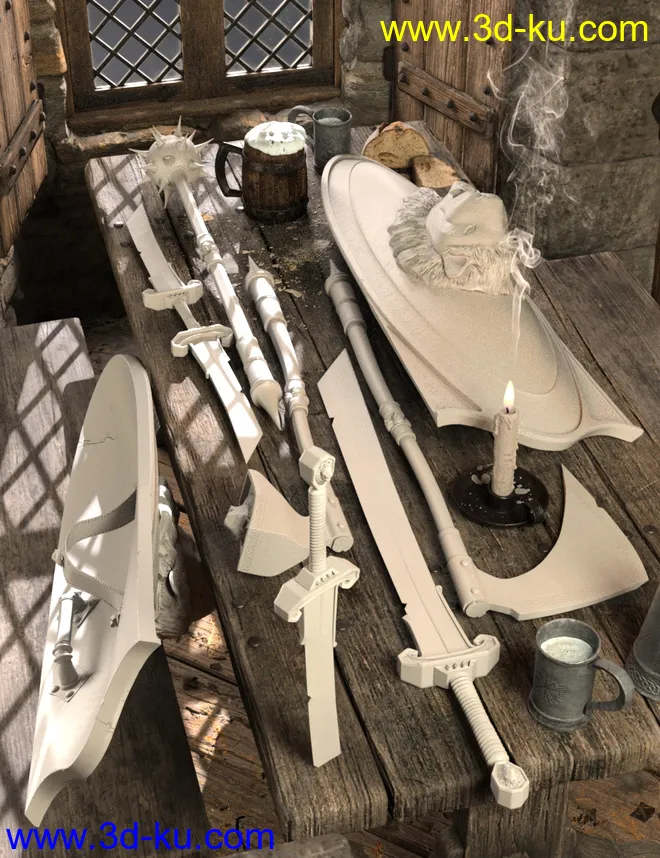 Albion Weapons Collection模型的图片3